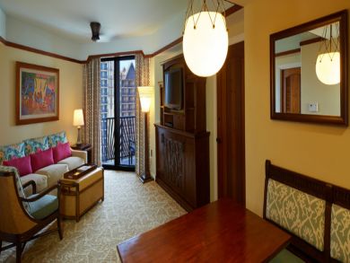 One bedroom villa with great views